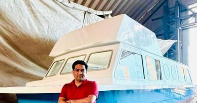 यही है वो क्रूज जो द‍िल्‍ली में यमुना नदी पर चलेगा.