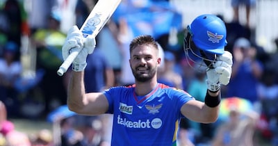 ऐडन मार्करम ने ठोका तूफानी शतक.