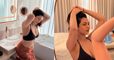 Gaurav Khanna's Wife Akanksha Chamola's Sizzling Bathroom Photos Go Viral