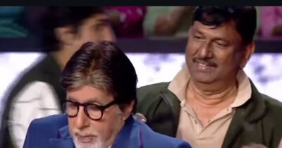 अमिताभ बच्चन और उनके मेकअप मैन. 