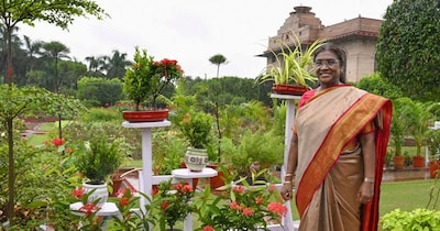 इस साल तीन मार्च से अमृत उद्यान जनता के लिए खुलेगा. फोटो- पीटीआई