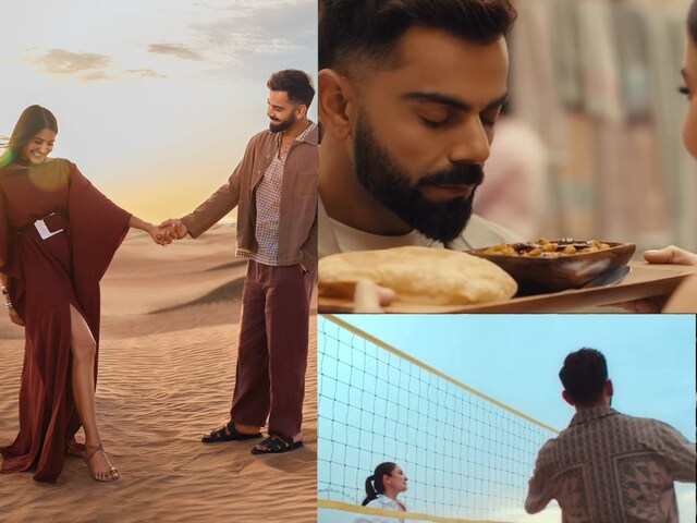 Anushka Sharma serenades Virat Kohli with 'Delhi wale Chole-Bhatura' in Dubai