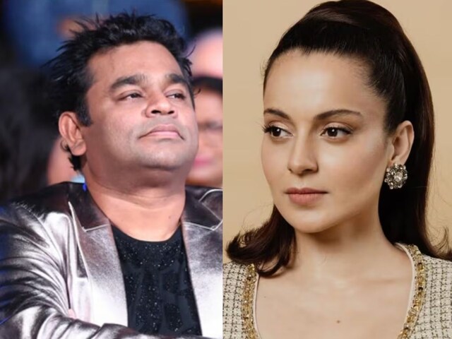 एआर रहमान के 'कम्युनल' बयान पर भड़कीं कंगना रनौत, संगीतकार पर मढ़ा आरोप