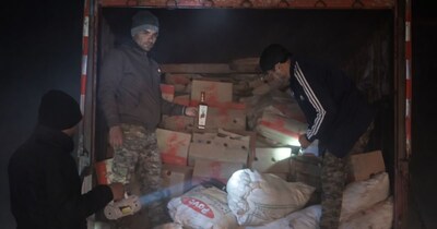 तकरीबन 50 लाख की शराब पकड़ी गई.