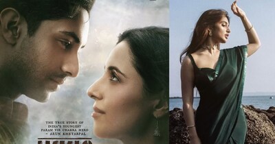 नई दिल्ली: 2026 का नया साल बॉलीवुड के लिए बेहतरीन शुरुआत लेकर आया है. अमिताभ बच्चन के नाती अगस्त्य नंदा और अक्षय कुमार की भांजी सिमर भाटिया की डेब्यू फिल्म 'इक्कीस' आज सिनेमाघरों में रिलीज हो चुकी है. यह फिल्म साल 1971 की जंग में शहीद हुए सबसे युवा परम वीर चक्र विजेता अरुण खेत्रपाल की बहादुरी की कहानी पर आधारित है और दर्शकों का दिल जीत रही है. (फोटो साभार: Instagram@simarbhatia18)