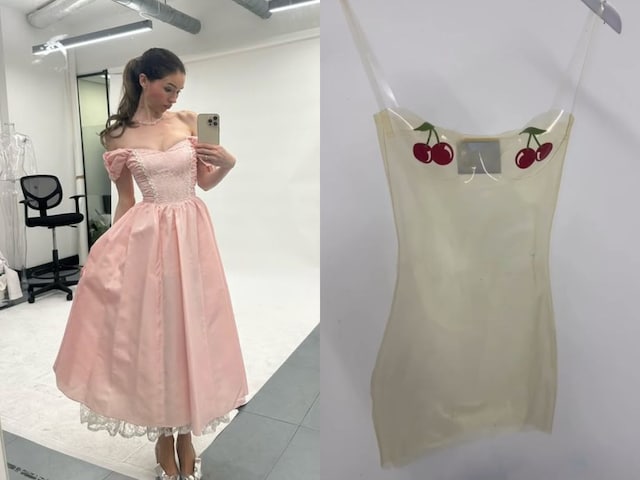 दुल्हन ने अपने लिए डिजाइन की ड्रेस, साधारण कपड़े पहनने का नहीं लगा मन, इसलिए...