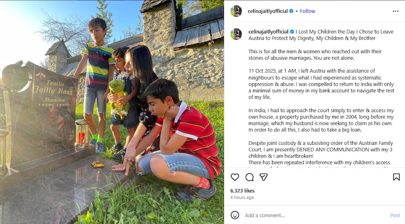 celina jaitley children 