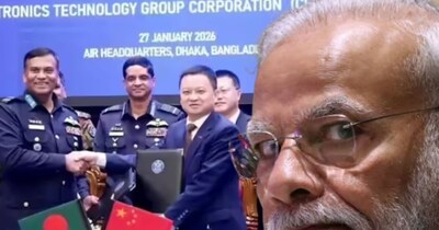 चीन-बांग्लादेश में डील, बढ़ी भारत की टेंशन. 