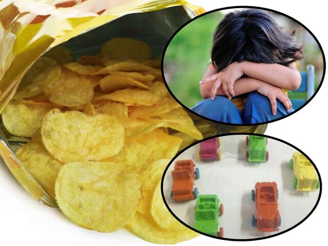 चिप्स पैकेट में निकले खिलौने से मासूम ने खोई आंखें; आग में गिरते ही ब्लास्ट