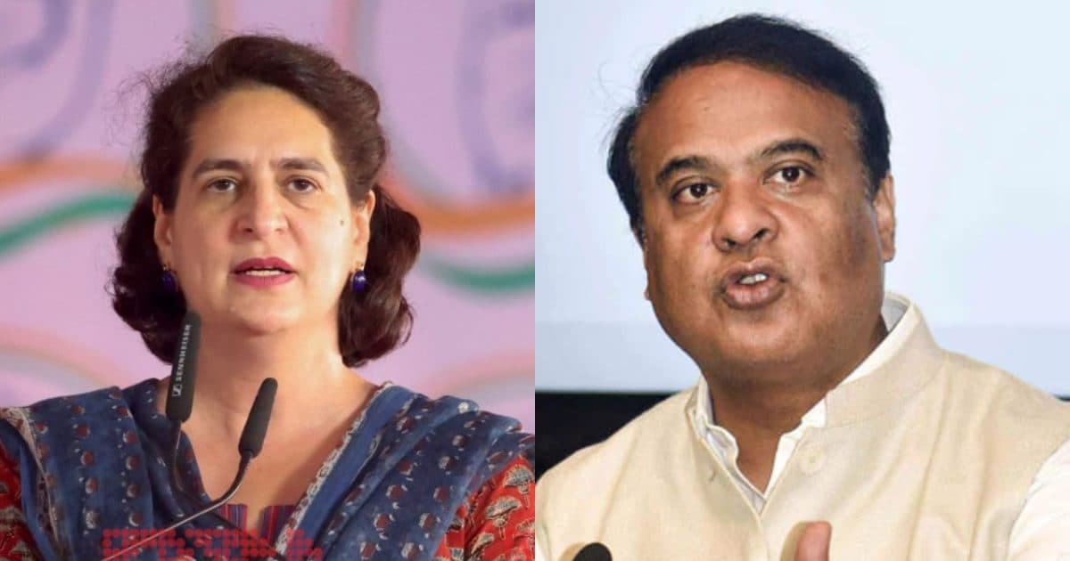 असम मिशन: ह‍िमंता को पटखनी देने के ल‍िए कांग्रेस ने प्र‍ियंका को सौंपी कमान