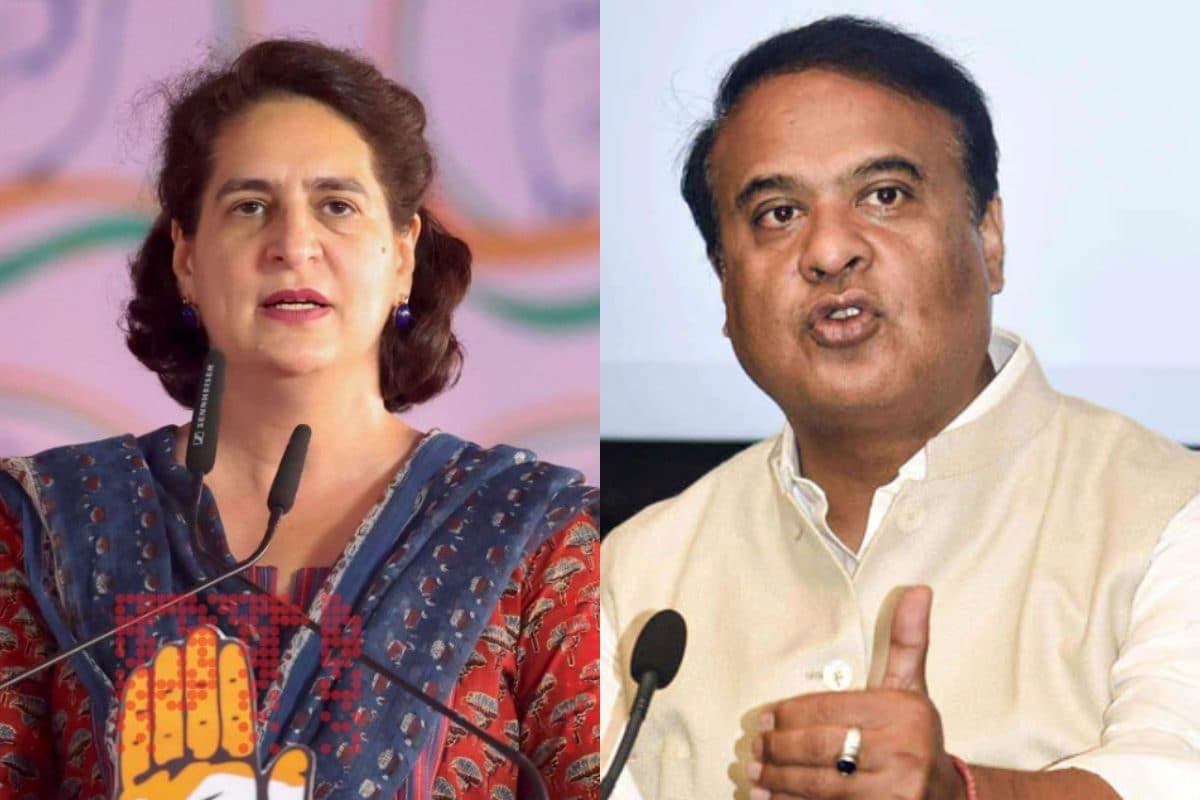 असम मिशन: ह‍िमंता को पटखनी देने के ल‍िए कांग्रेस ने प्र‍ियंका को सौंपी कमान