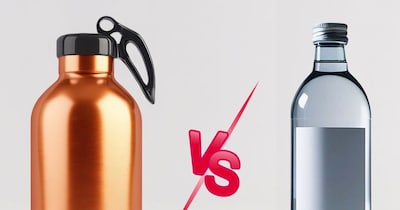 कॉपर और कांच की बोतल दोनों को सेहत के लिए लाभकारी माना जाता है.
