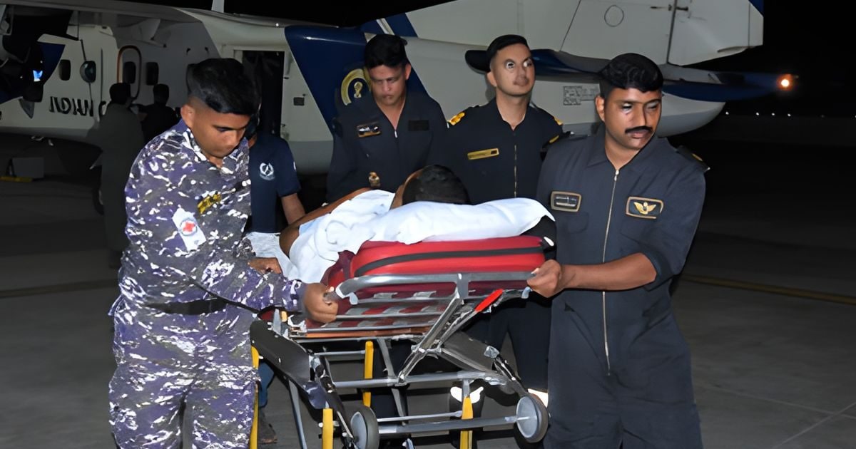 भारतीय तटरक्षक बल ने बचाई 55 साल के मरीज की जान, अगाती द्वीप से किया रेस्क्यू