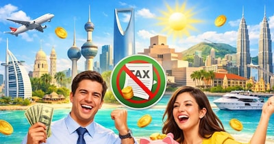 सैलरी पर एक रुपया टैक्स नहीं: UAE से कतर तक, ये देश नौकरीपेशा लोगों के लिए टैक्स हेवन. (Image:AI)