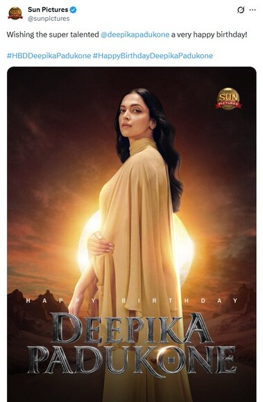 Deepika Padukone, Deepika Padukone film AA22 x A6 poster, Deepika Padukone news, Deepika Padukone movies, Deepika Padukone Allu Arjun film, Allu Arjun Deepika Padukone film AA22 x A6