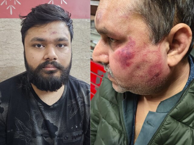 दिल्ली में गजब गुंडागर्दी, सड़क पर युवक को नंगा कर पीटा, पुलिस थमाती रही कपड़े