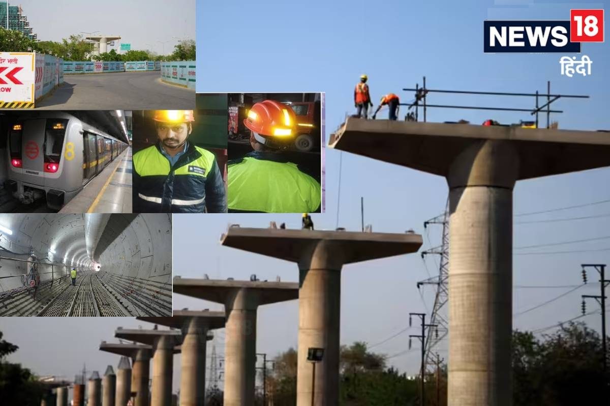 नोएडा के गढ्ढे में डूब गया इंजीनियर मेट्रो के लिए DMRC ने खोद डाली दिल्ली लेकिन क्यों नहीं हुई कोई दुर्घटना देख लें खुद