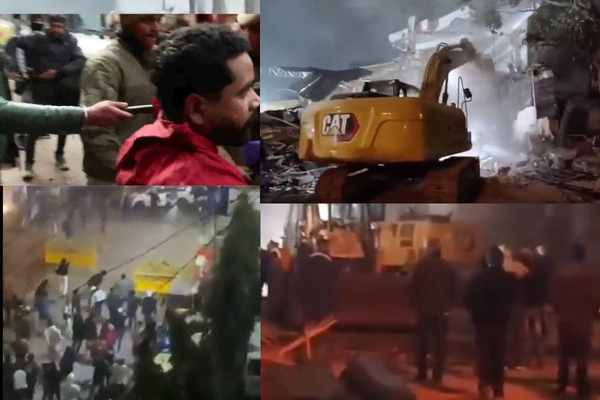 दिल्ली में मस्जिद के पास बमका बुलडोजर तो बरसने लगे से पत्थर योगी स्टाइल में एक्शन शुरू जानें कितनी होगी सजा