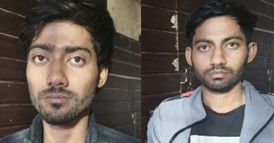 धूम 3 की तर्ज पर चोरी करते दो भाई. 