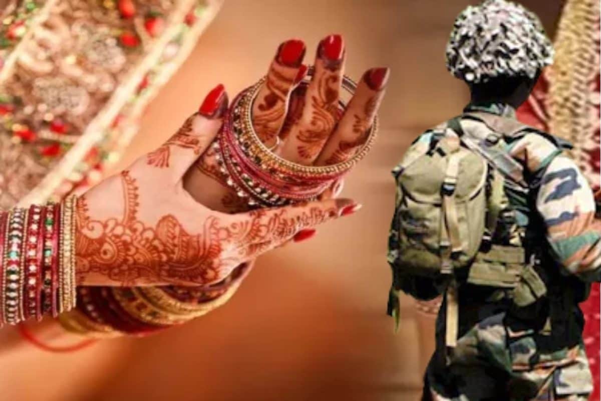 शादी के 5 दिन बाद आर्मी जवान की मौत दुल्‍हन की मेंहदी का रंग मिटा नहीं तोड़नी पड़ीं चूड़ियां पहनी सफेद साड़ी