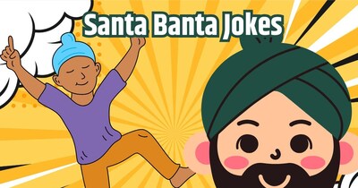 पढ़ें मजेदार संता-बंता जोक्स. (फोटो: Canva)
