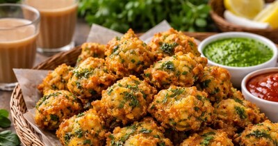 आलू मेथी पकौड़े रेसिपी