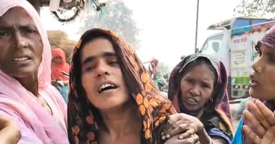 मृतका के परिवार का रो-रोकर बुरा हाल.