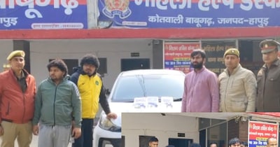 पुलिस की गिरफ्त में फैक्चर गैंग