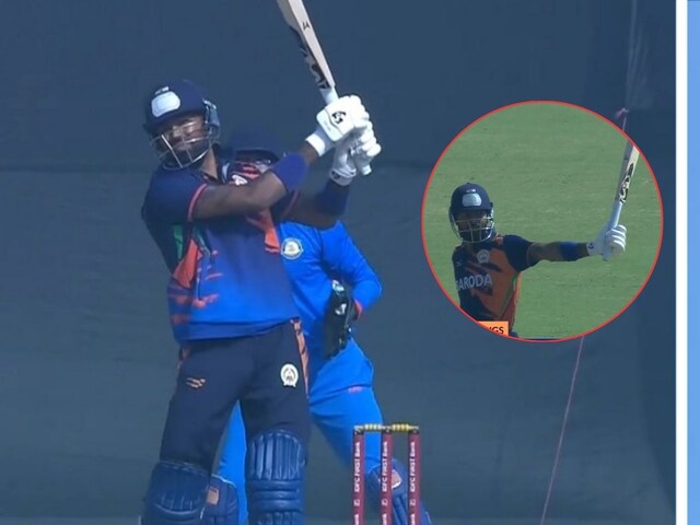 6,6,6,6,6,4... हार्दिक का रौद्र रूप, विजय हजारे में तूफानी शतक से मचाया कोहराम