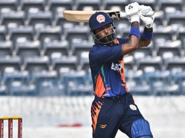 Hardik pandya, Hardik pandya century, Vijay hazare trophy, Hardik pandya hundred in Vijay hazare trophy, baroda vs Vidarbha, हार्दिक पंड्या, विजय हजारे ट्रॉफी