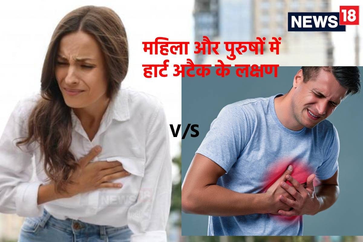 हार्ट अटैक के लक्षण महिला और पुरुषों में होते हैं अलग-अलग सीने का दर्द भी नहीं कॉमन मेदांता के डॉक्टर से जानें