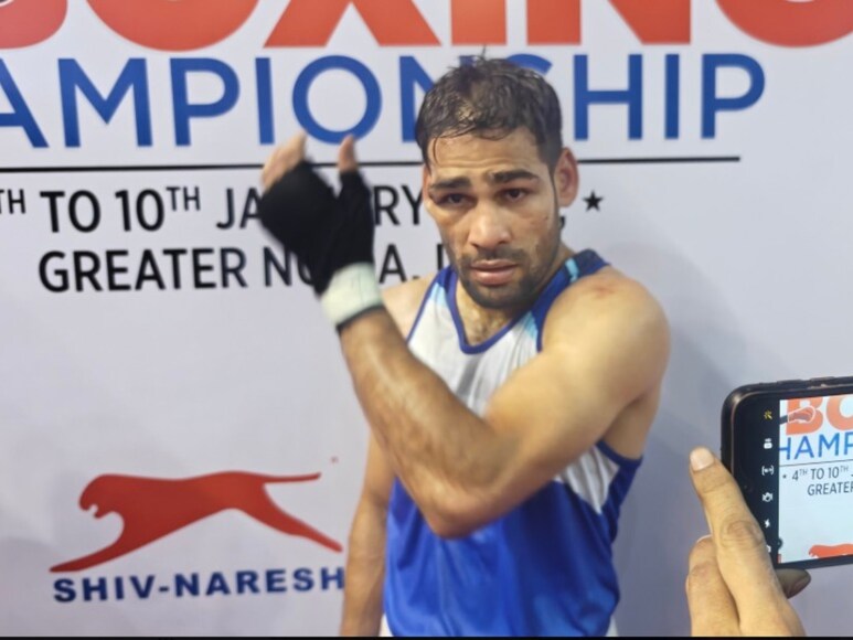Mohammad Hussamuddin, Nikhat Zareen, Lovelina Borgohain, National boxing championship, Mohammad Hussamuddin win gold, मोहम्मद हुसामुद्दीन, नेशनल बॉक्सिंग चैंपियनिशप, निकहत जरीन