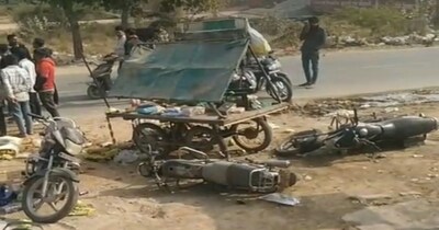 nagaur road accident news