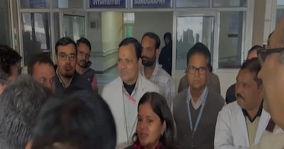 Jaipur hospital ICU water leakage