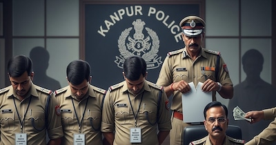 Kanpur Police Cracks Down: 4 Personnel Removed Over Extortion, Negligence