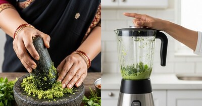 Mixer vs. Grinding Stone: Unlocking the Secret to Superior Chutney Flavor