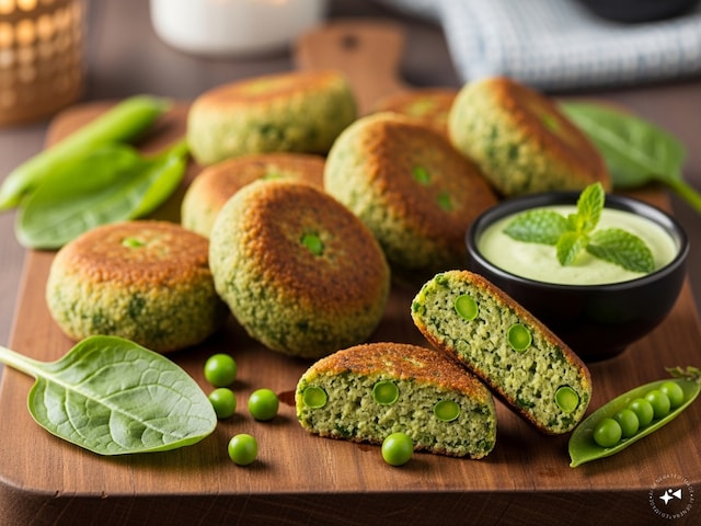 Are you tired of seeing kids running away from green vegetables? Learn about Palak Matar Cutlet Recipe