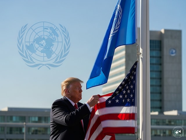 America completely left WHO, US flag lowered from outside the headquarters