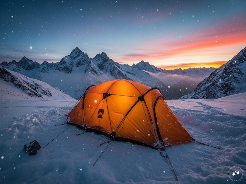 Winter camping tips
