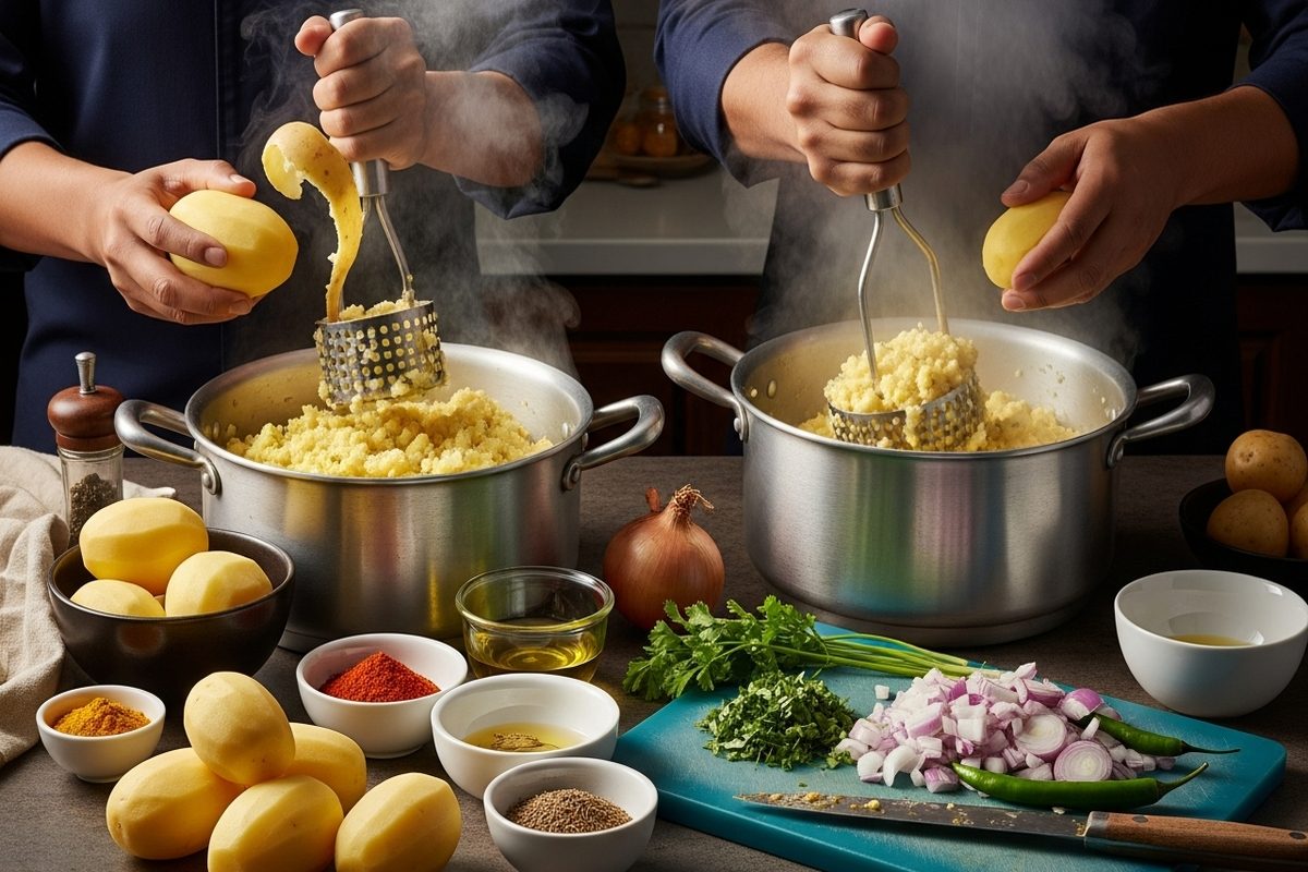 अब मिनटों नहीं सेकंडों में बनेगा आलू का भर्ता ऑफिस का टिफिन होगा फटाफट तैयार आप भी जान लें ट्रिक कैसे