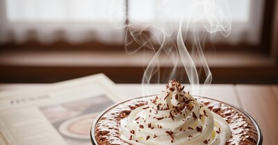 घर पर कैफे स्टाइल डॉट चॉकलेट