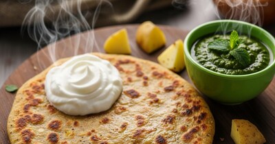 आलू और बाजरे के पराठे की रेसिपी