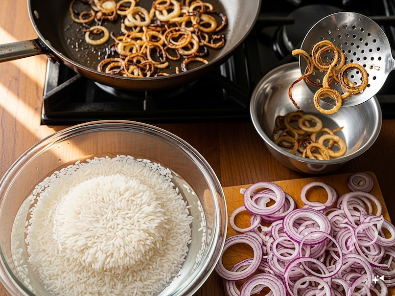 Hyderabadi Paneer Biryani Recipe