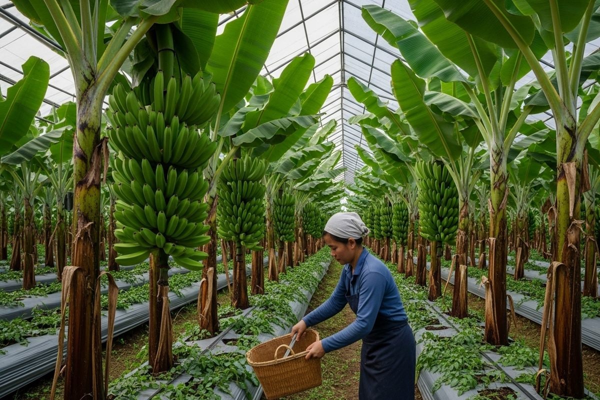 Banana cultivation: केला की उन्नत खेती लाएगी बहार किसान भाई होंगे मालामाल एक फसल से होगा लाखों का मुनाफा