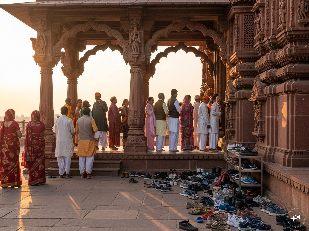 radha raman mandir history in hindi