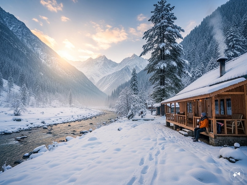 Snowfall places in India