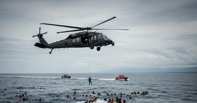 Philippines Ferry Sinks with 350 Onboard: 13 Dead, Rescue Underway