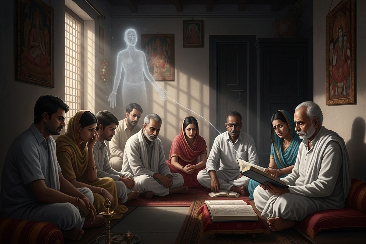 मृत्यु के बाद क्यों गरुड़ पुराण पाठ जरूरी 13 दिनों तक क्या घर में रहती है आत्मा क्या मानते हैं दूसरे धर्म