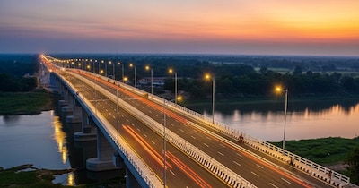 बैतूल में माचना नदी पर 4 लेन पुल का निर्माण शुरू हो रहा है.