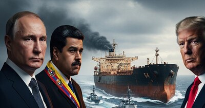 वेनेजुएला का ऑयल टैंकर अब रूस के नाम हो गया है.